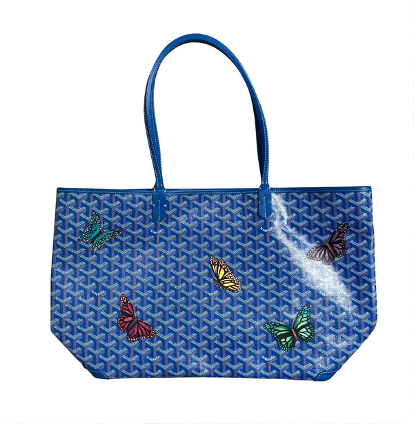 Hand-painted Butterfly 🦋 Tote