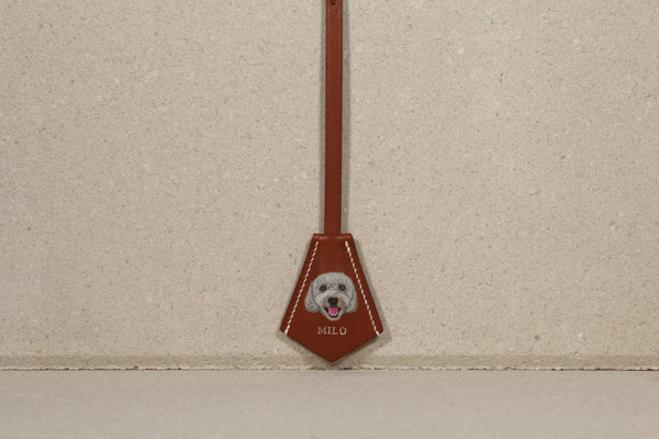 Barenia Chestnut Pet Charm