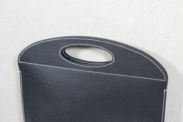 Noir Epsom Clutch