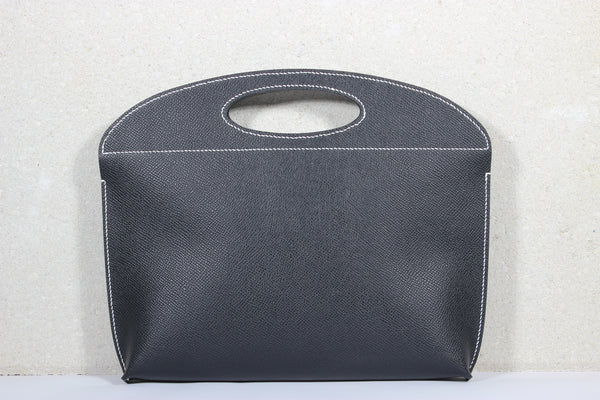 Noir Epsom Clutch